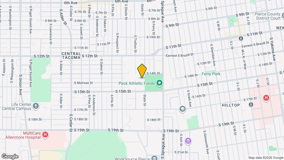 2205 S Melrose St Map and Location Details