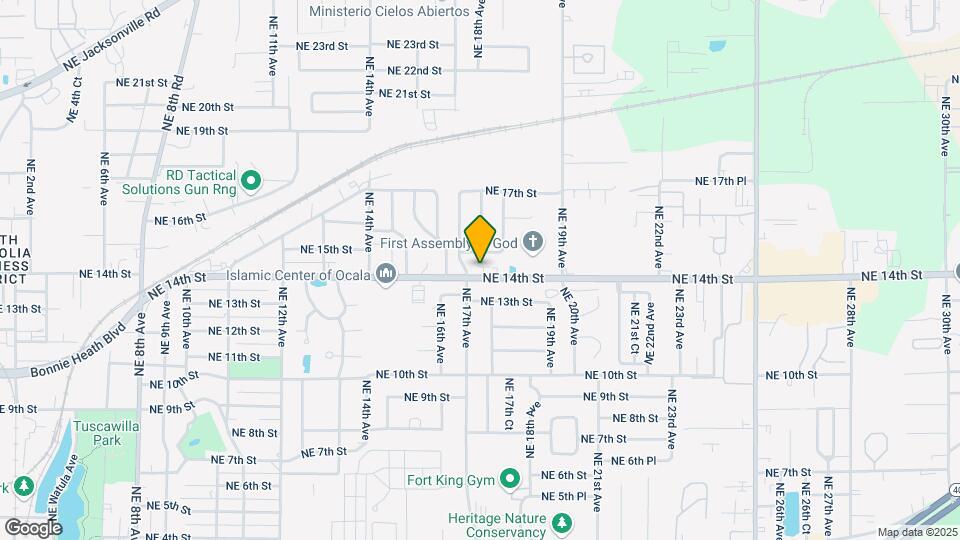 1727 NE 14th St Map and Location Details