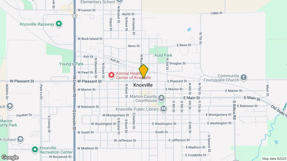 109 W Pleasant St Map and Location Details