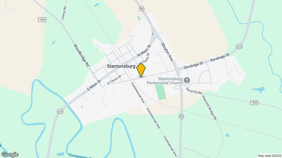 108 N Saratoga St Map and Location Details