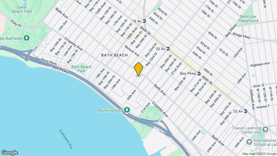 177 Bay 23rd St Mapa y Detalles de la Ubicación
