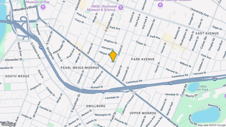501 Oxford St Map and Location Details