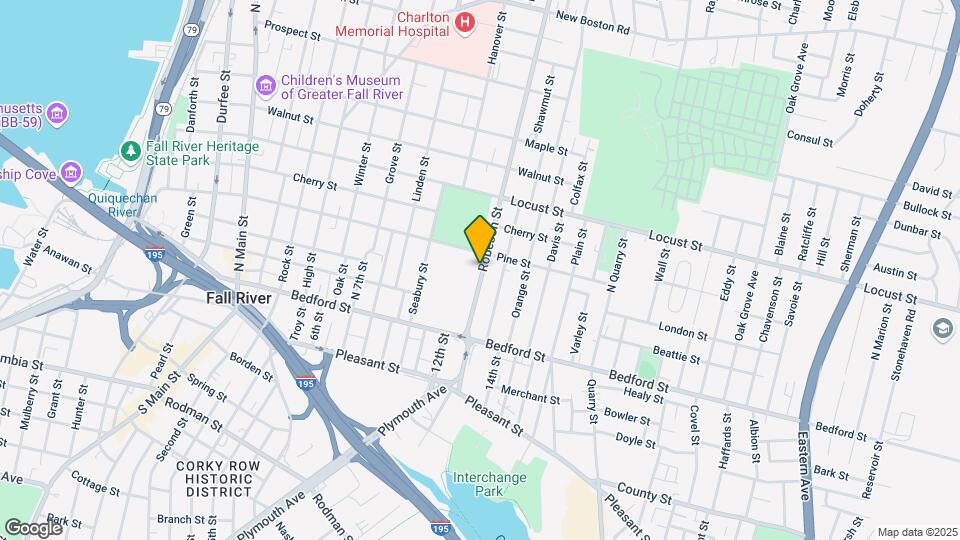 160 Robeson St Map and Location Details