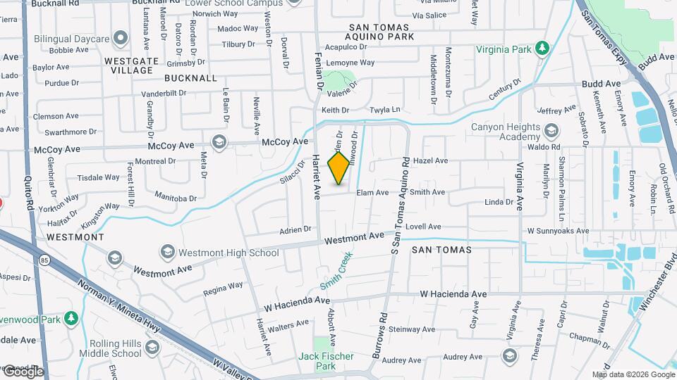 1445 Elam Ave Map and Location Details