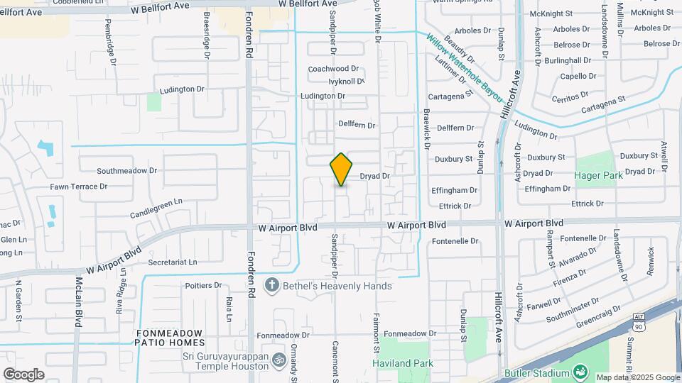 6392 Peacock Hills Dr Map and Location Details