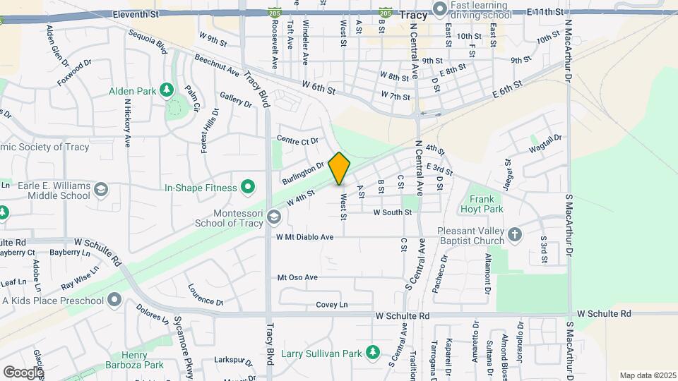 Tracy Homes Mapa y Detalles de la Ubicación