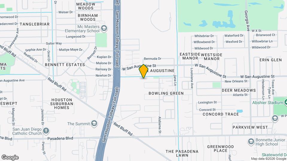 4107 War Admiral Dr Map and Location Details