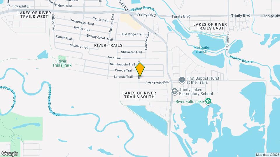 9050 Saranac Trail Map and Location Details