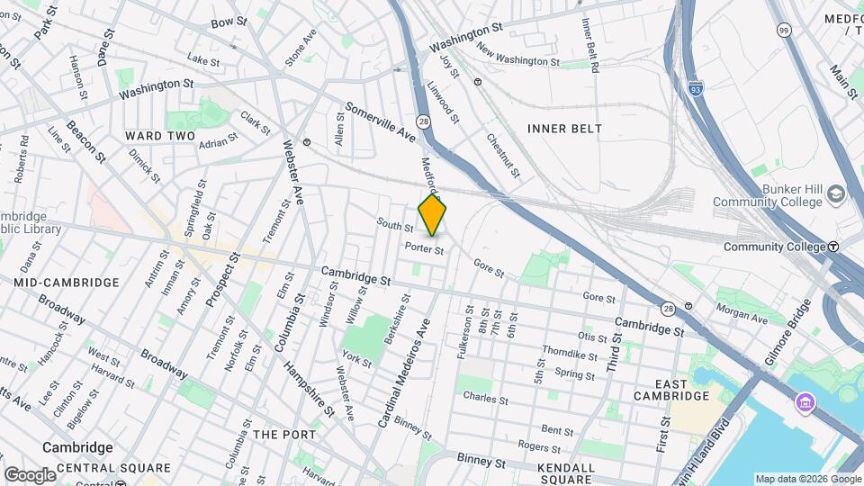 4 Bedford St, Unit B1 Map and Location Details