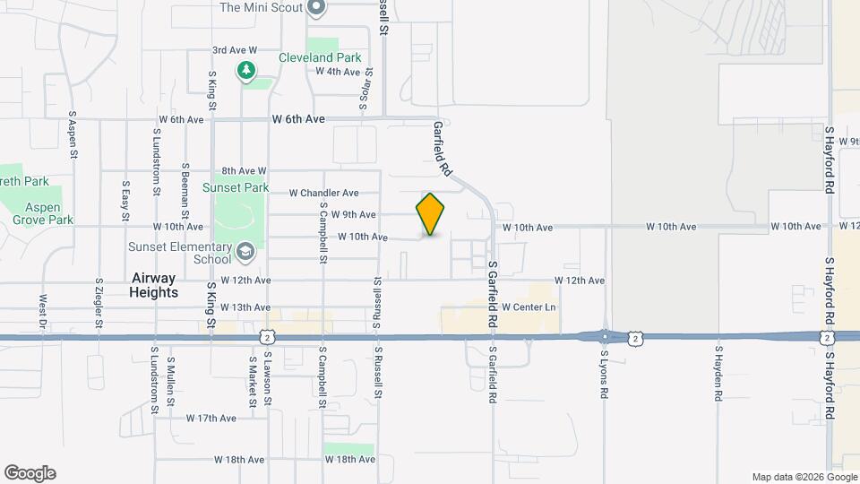 12201 W 10th Ave Map and Location Details