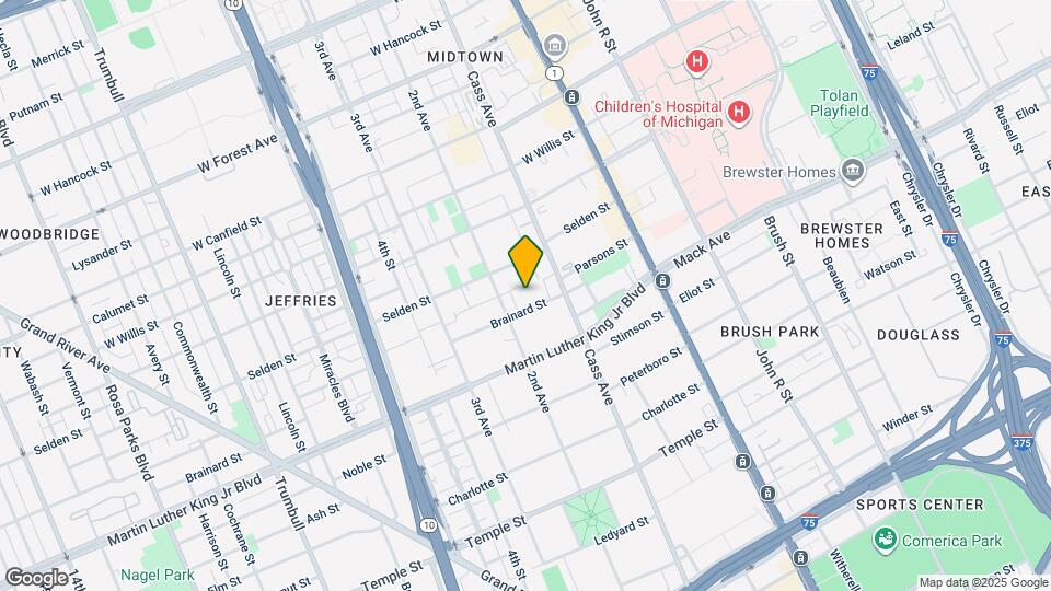 470 Brainard St, Unit 1 Map and Location Details
