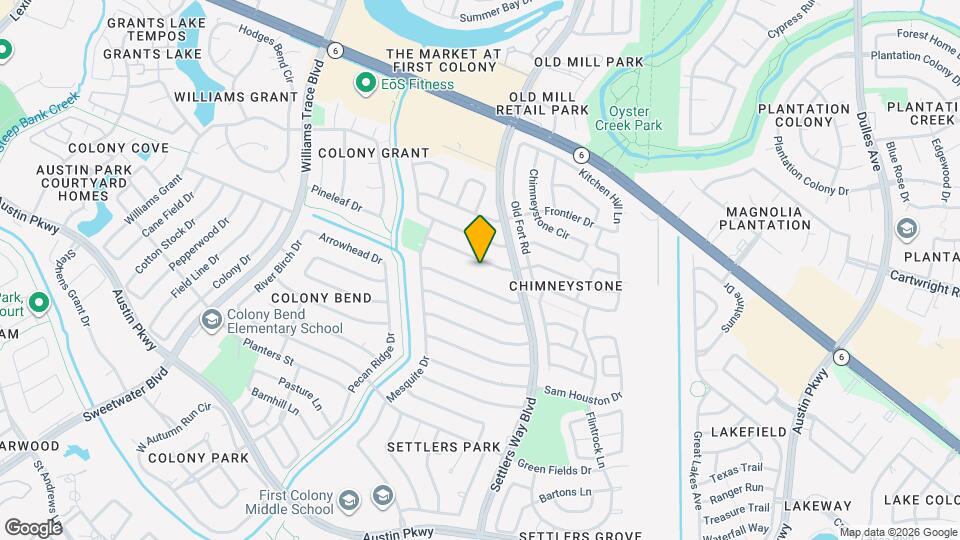 3122 Windmill St Map and Location Details