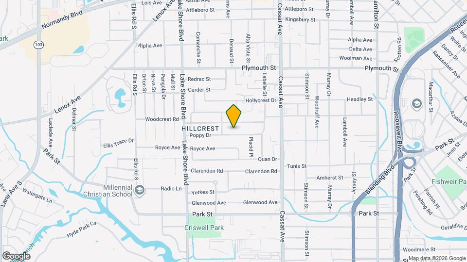 5243 Poppy Dr Map and Location Details