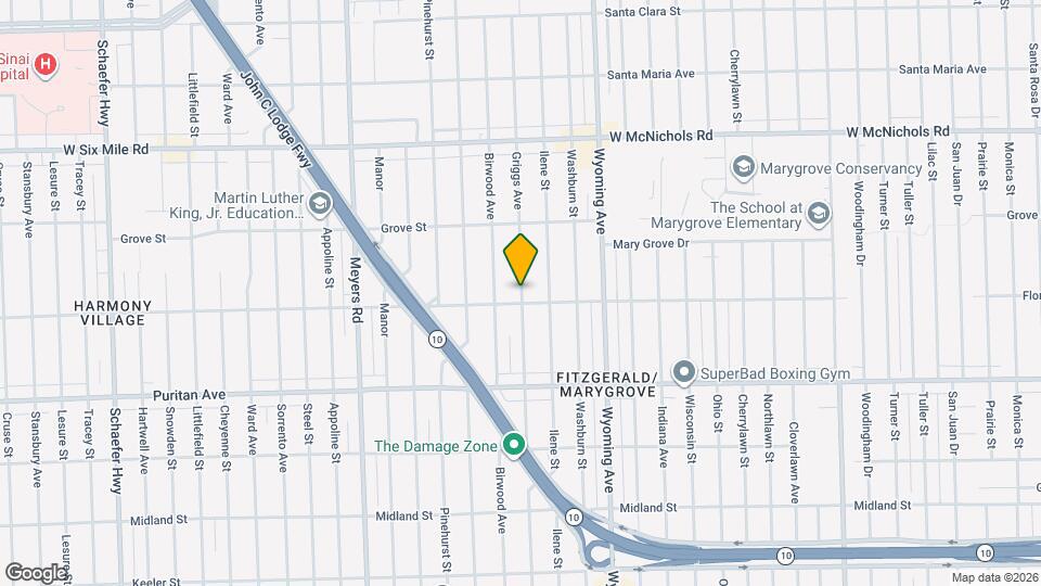 16511 Griggs St Map and Location Details