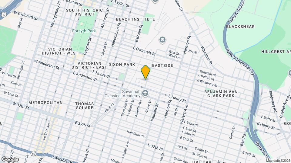 1203 Atlantic Ave Map and Location Details