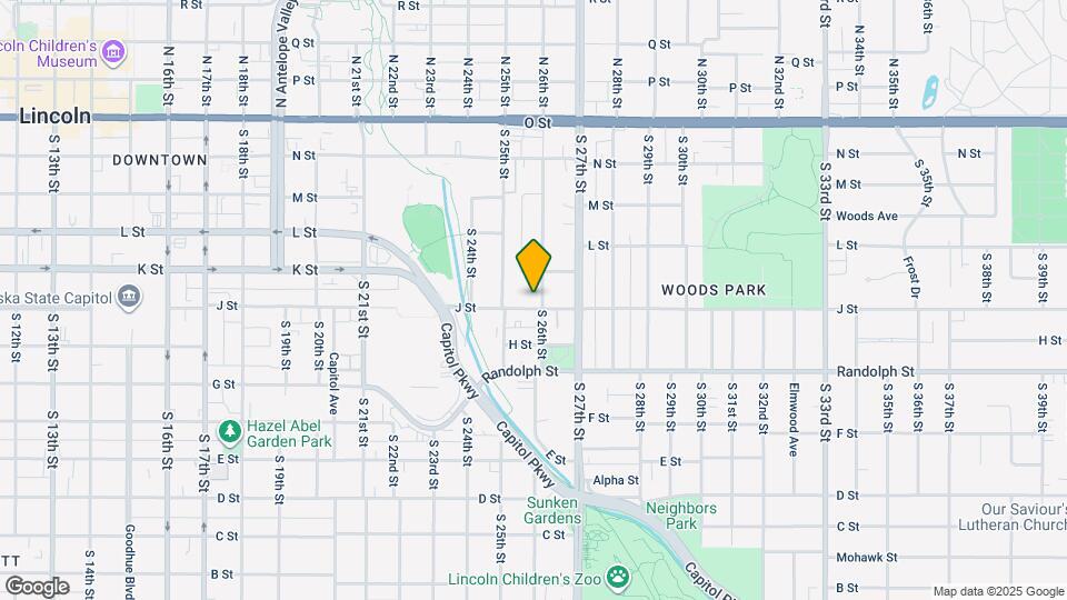 2544 J St Map and Location Details