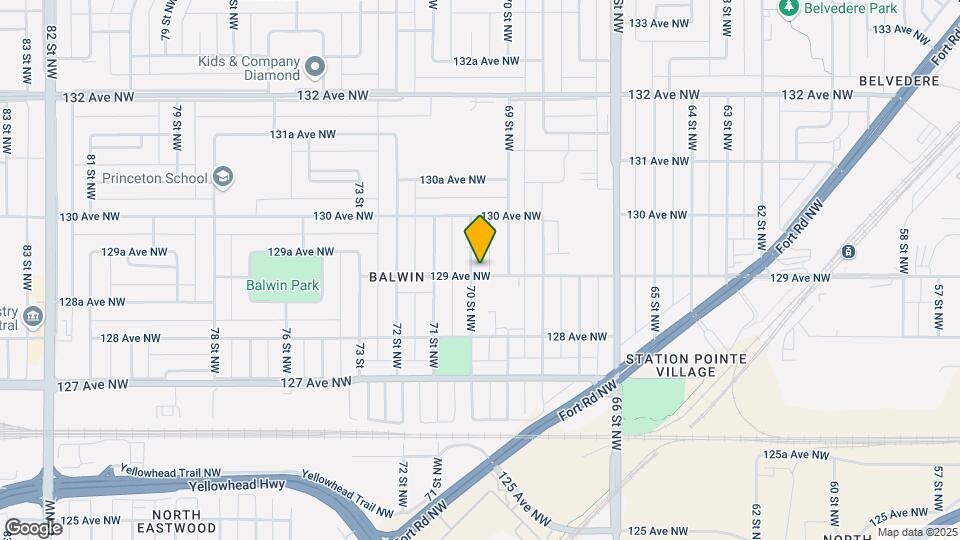 6922 129 Ave NW Map and Location Details