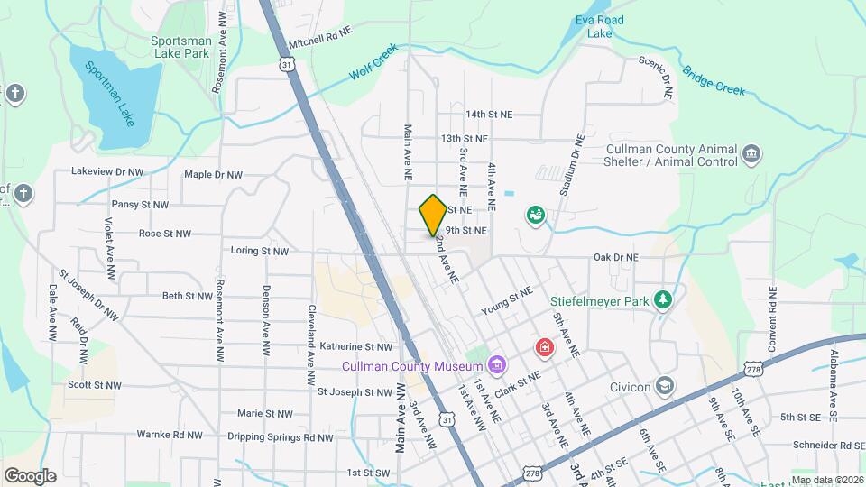 807 2nd Ave NE Map and Location Details