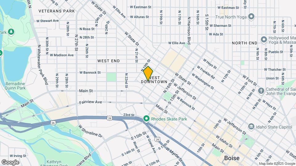 208 N 18th St Map and Location Details