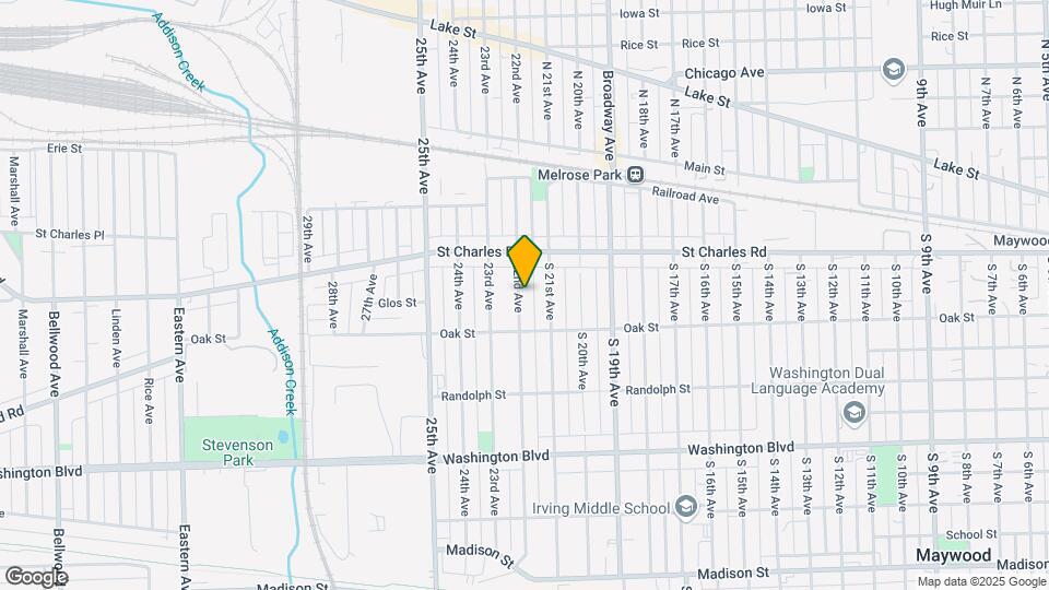 323 22nd Ave Map and Location Details