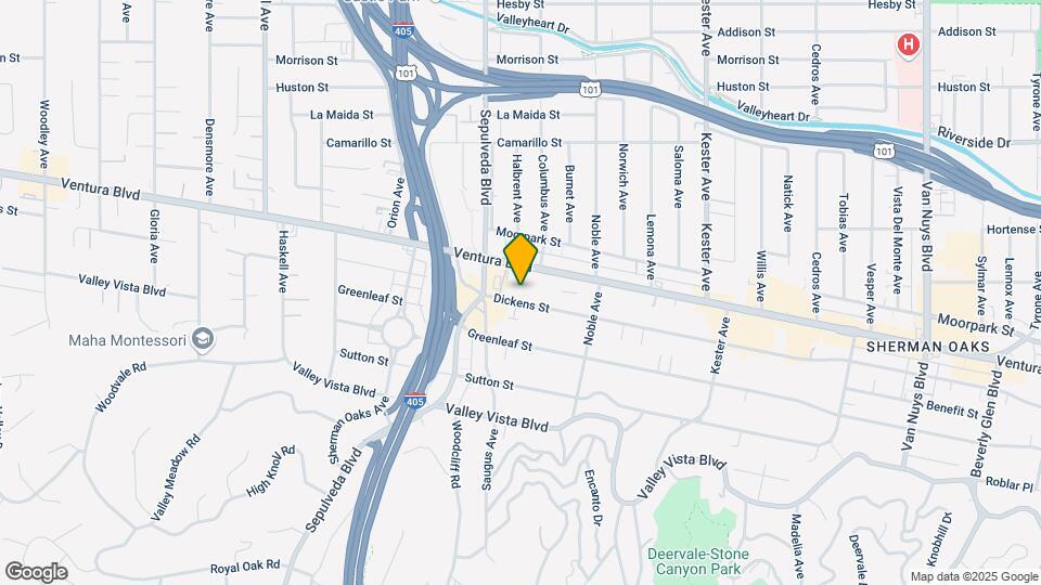 15225 Dickens St Map and Location Details