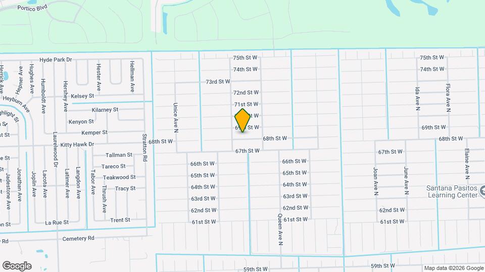 3312 68th St W Map and Location Details