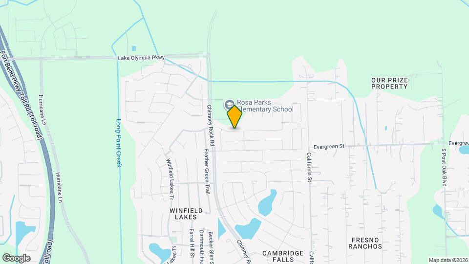 2119 Hawthorne Brook Ln Map and Location Details