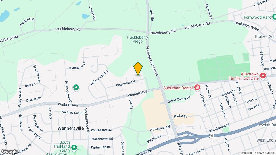 1706 Saratoga Ct Map and Location Details