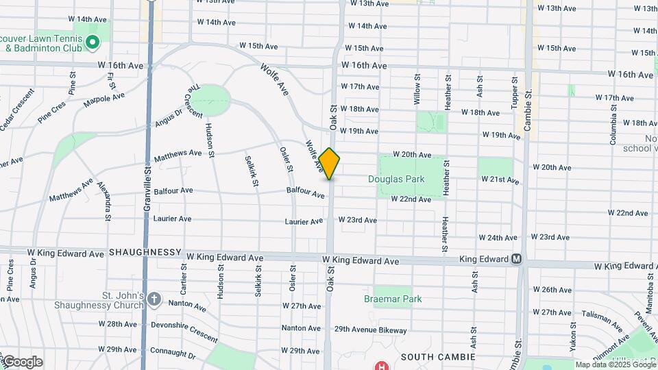 3763 Oak St Map and Location Details