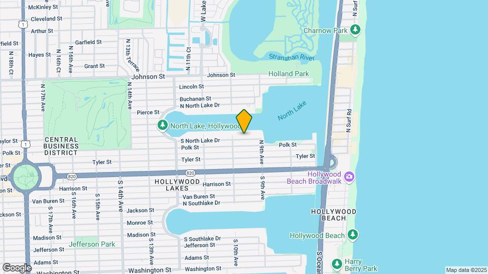 933 S North Lake Dr Map and Location Details