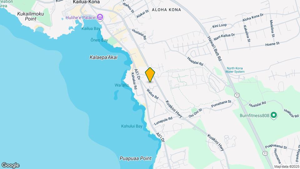 75-5865-5865 Walua Rd Map and Location Details
