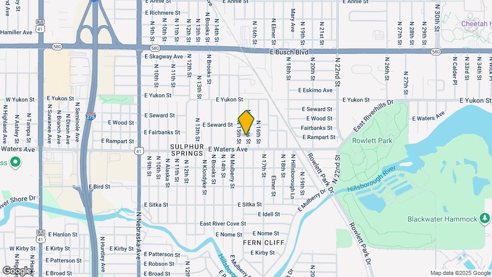 8406 N Semmes St Map and Location Details