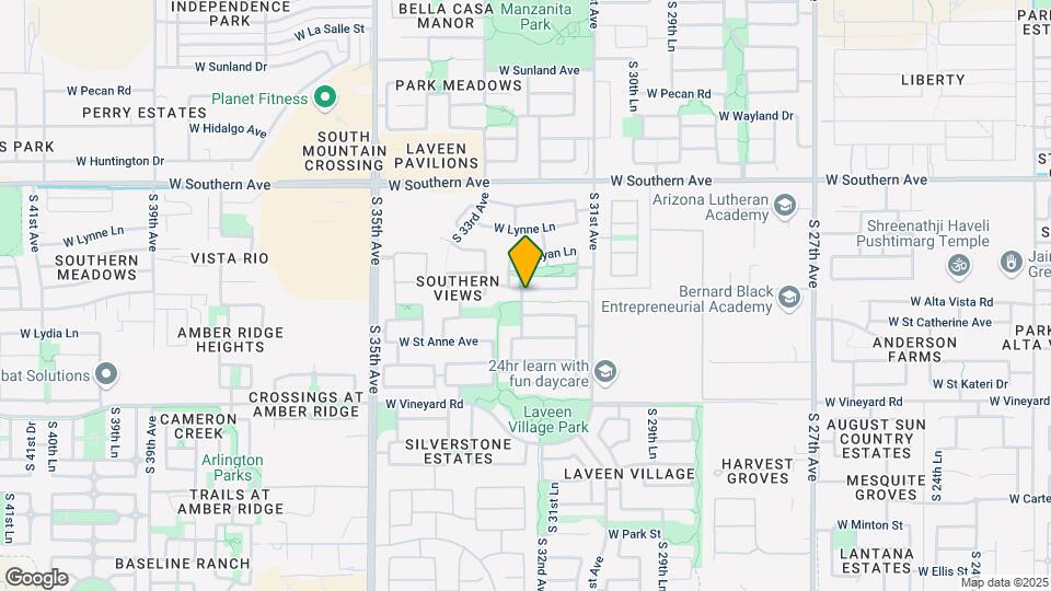 3221 W Alta Vista Rd Map and Location Details