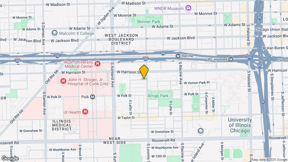 1407 W Flournoy St Map and Location Details