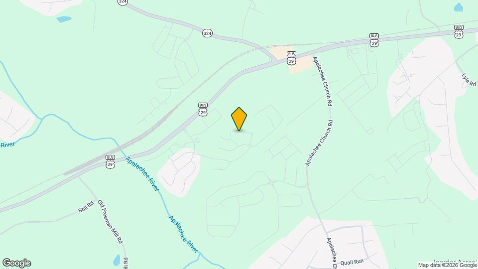 612 Auburn Crossing Dr Mapa y Detalles de la Ubicación