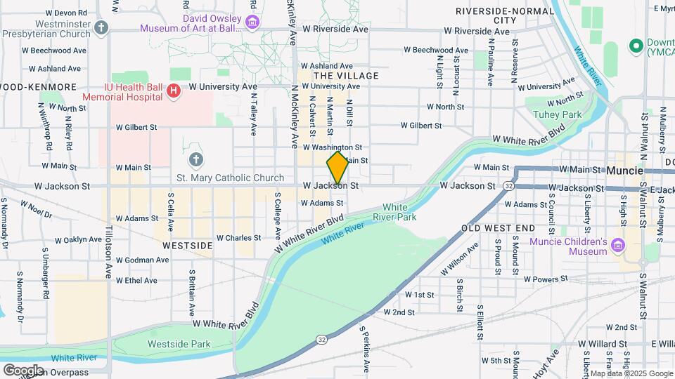 1621 W Jackson St Map and Location Details