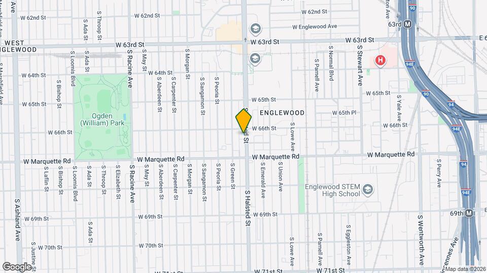 6614-6616 S Halsted St Mapa y Detalles de la Ubicación