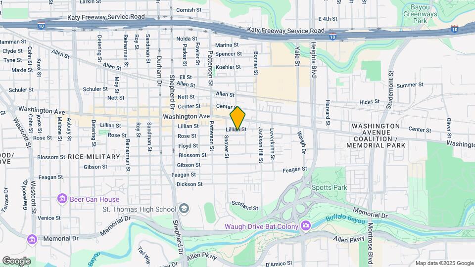 4304 Rose St Map and Location Details