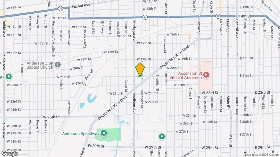 2107 Hendricks St Mapa y Detalles de la Ubicación
