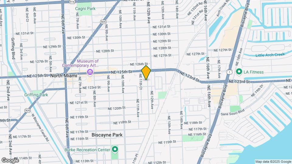 13222 NE 11th Pl Mapa y Detalles de la Ubicación