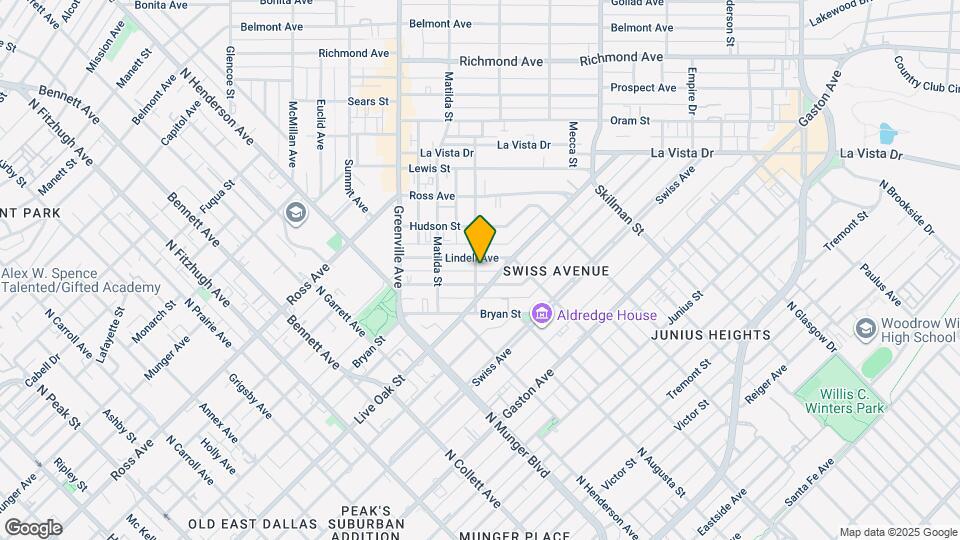 1430 Hubert St Mapa y Detalles de la Ubicación