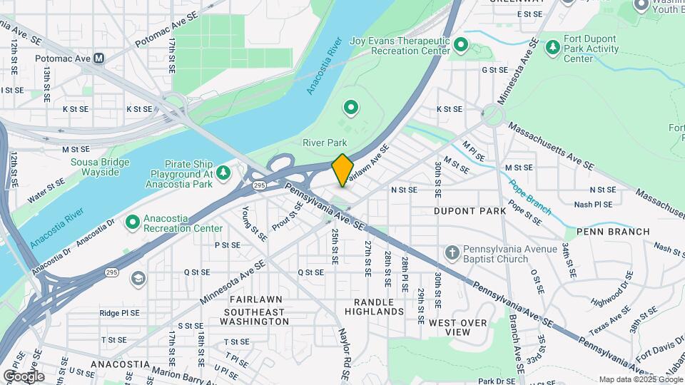 2505 Burns St SE Map and Location Details