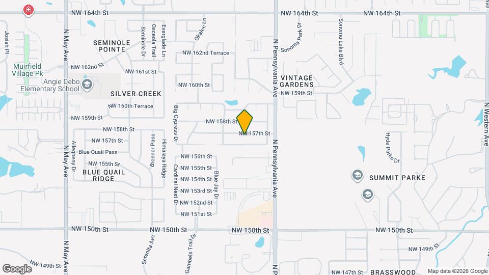 2204 NW 157th St Map and Location Details
