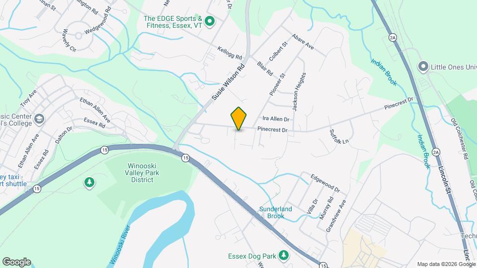 21 Pinecrest Dr Map and Location Details