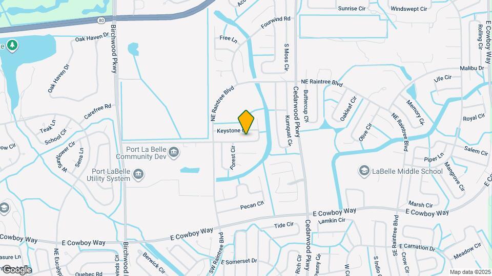 6034 Keystone Cir Map and Location Details