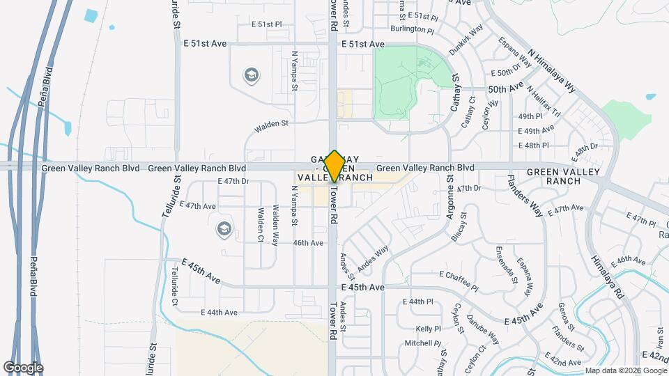 4760 N Tower Dr Map and Location Details