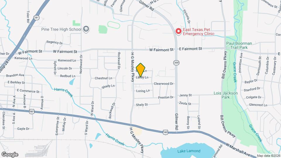 1714 Lafoy Ln Map and Location Details