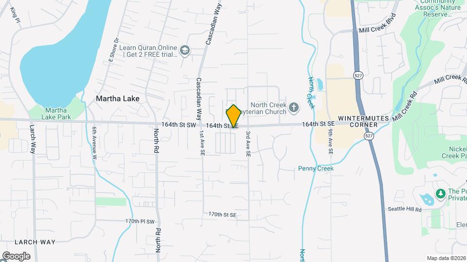 215 164th Pl SE Map and Location Details