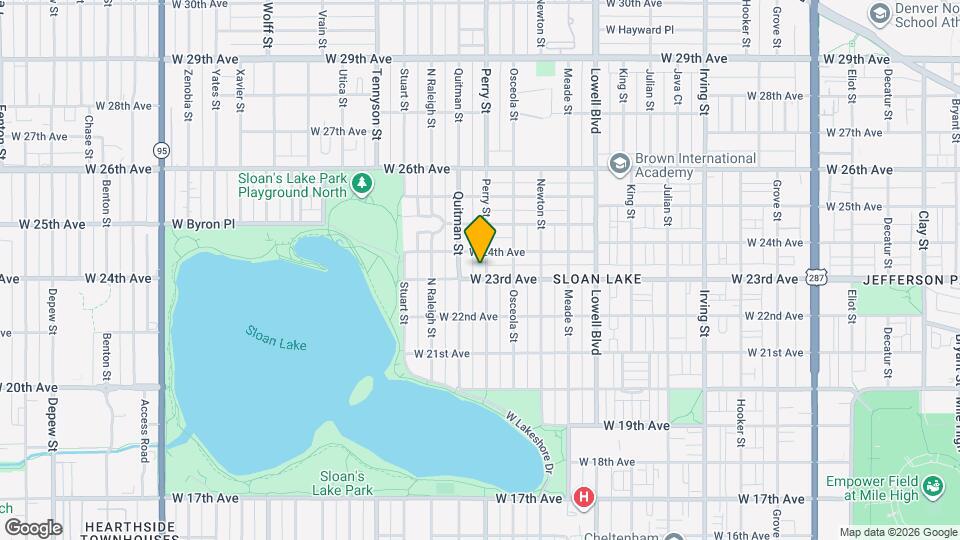 2321 Perry St Map and Location Details