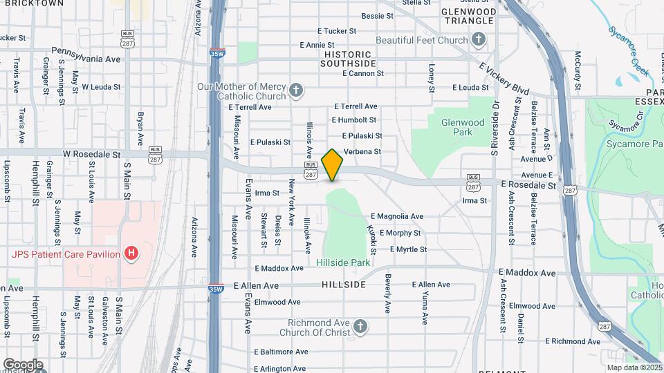 1116 E Oleander St Map and Location Details